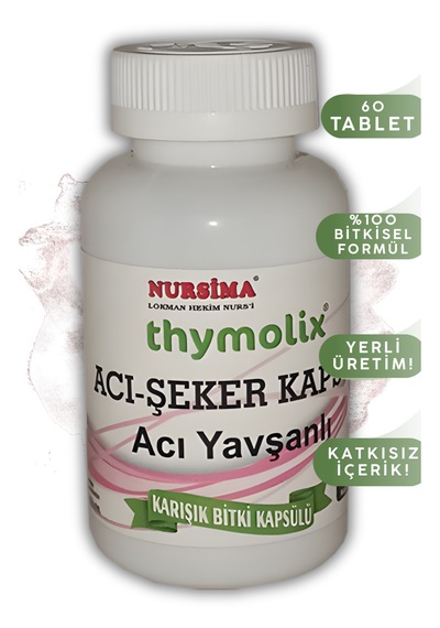 Nursima Acı Şeker Acı Yavşanlı Karışık Bitki Kapsülü 60 Kapsül