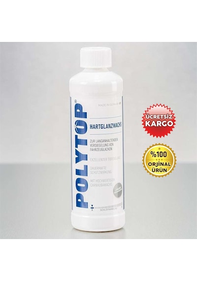 Polytop Hart Glanzwachs Boya Koruma Cilası 500ml