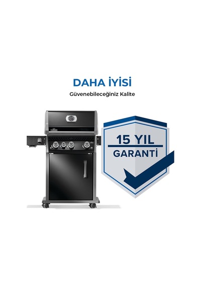 Rogue Pro 425 Sıb Gazlı Mangal - Siyah