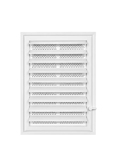 65x65 Cm Plastik Banyo / Wc Ayarlanabilir Sineklikli Havalandırma Menfezi