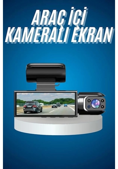 Araç Kamerası Dönebilen Hd Kaliteli Video Ve Fotoğraf Kaydedici