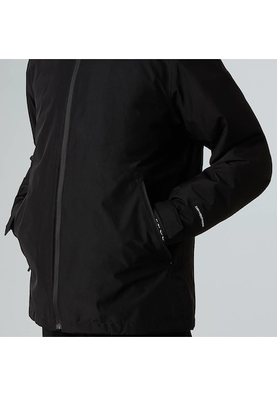 The North Face M Carto Mono Trıclımate Hooded Jacket Black Siyah
