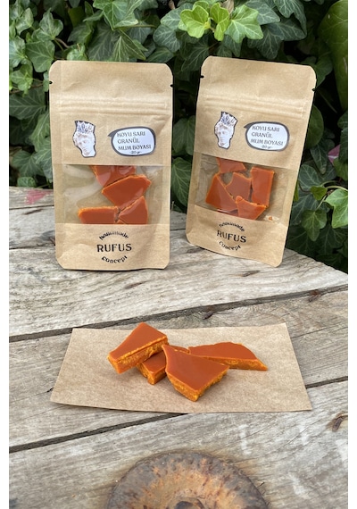 Rufus Concept Koyu Sarı Granül Mum Boyası ( 20 gr )