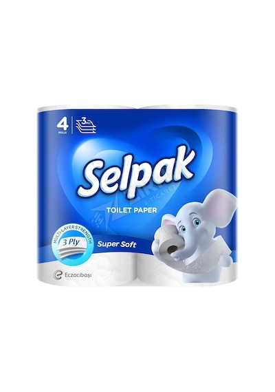 2 Adet Selpak Tuvalet Kağıdı 4'lü