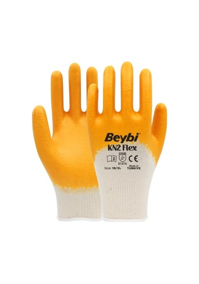 Beybi Kn2 Flex Pamuk Likralı Örme Eldiven 12 Çift