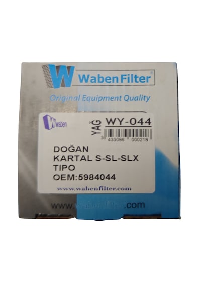 Fiat Tempra Tipo Uno Palio Doğan Slx 1.4 1.6 Motor Yağ Filtresi Waben Wy-044 - 5984044