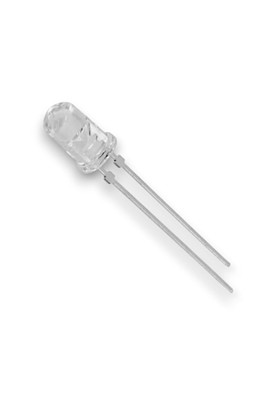 100 Adet 5mm Mavi Şeffaf Led