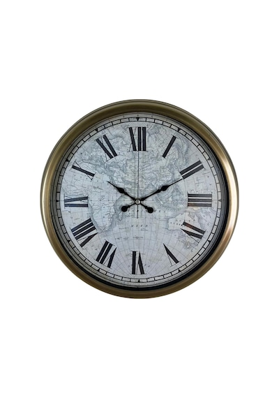 Büro Ev Ofis Hediyesi İçin 40cm Eskitme Retro Metal Duvar Saati Diğer