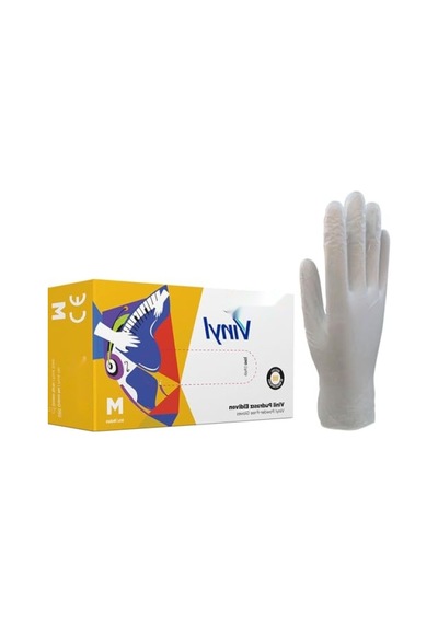 Orta Boy Vinil Eldiven - Temizlik, Gıda Ve Bahçe Kullanımı
