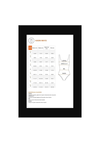 Too Salty Swımwear Kadın Siyah Kaplı Mayo 23s108st Siyah
