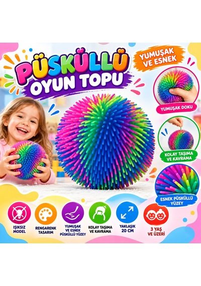 6785 Püsküllü Top Işıksız A63