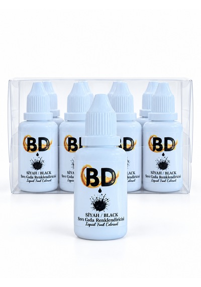 Bd Sıvı Gıda Renklendiricisi Siyah 20 Ml