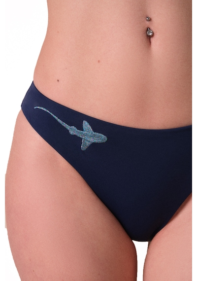 Sogliola Lüks Tasarım Bikini Takımı Nakışlı, Ayarlanabilir Askılı Ve Pedli Retro Bikini Lacivert Sogliola Lüks Tasarım Bikini Takımı Nakışlı, Ayarlanabilir Askılı Ve Pedli Retro Bikini Lacivert