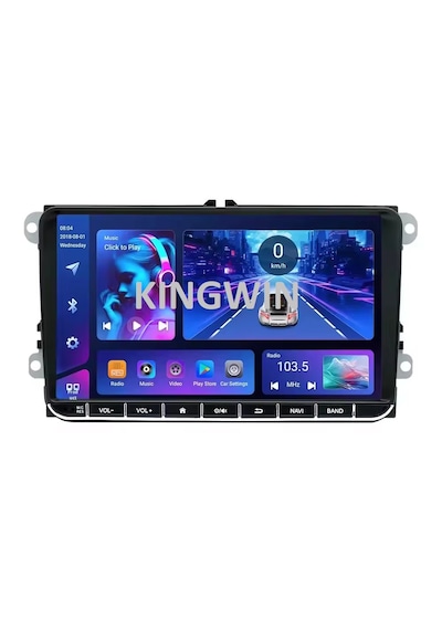 9 İnç Volkswagen Skoda Uyumlu 2GB RAM 32GB HAFIZA Android Carplay Multimedya Arka Kamera 9"