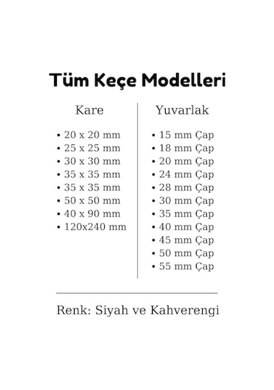Kahverengi 8 Adet Yapışkanlı Sandalye, Masa, Koltuk Altı Parke Koruma Keçesi, Yuvarlak, 5 Cm