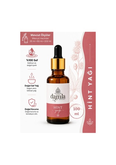 Biodamla Natural Hint Yağı 100 Ml