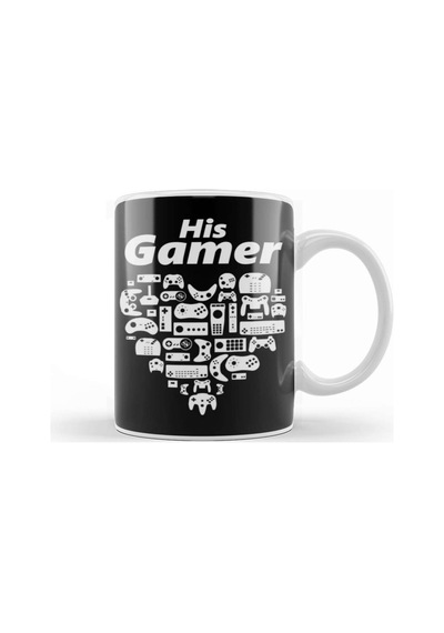 Gamer Love His Kupa Bardak Porselen Karışık