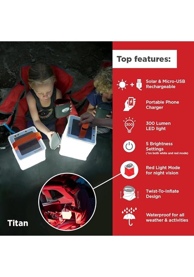 Luminaıd 2'si 1 Arada Solar Kamp Feneri Ve Telefon Şarj Cihazı - Kamp, Yürüyüş Ve Seyahat İçin Şişme Led Lamba - Elektrik Kesintileri, Kasırga, Hayatta Kalma Kitleri İçin Acil Durum Işığı - Luminaıd 2'si 1 Arada Solar Kamp Feneri Ve Telefon Şarj Cihazı - Kamp, Yürüyüş Ve Seyahat İçin Şişme Led Lamba - Elektrik Kesintileri, Kasırga, Hayatta Kalma Kitleri İçin Acil Durum Işığı -
