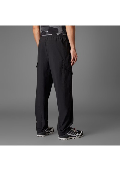 Black Adidas Erkek Koşu - Yürüyüş Eşofman Altı Cargo Pants Jf3715 Siyah