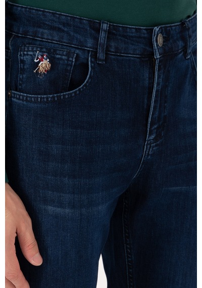 U.s. Polo Assn. Erkek Koyu Mavi Pantolon Jean 50289460-dn0023 Dark Blue