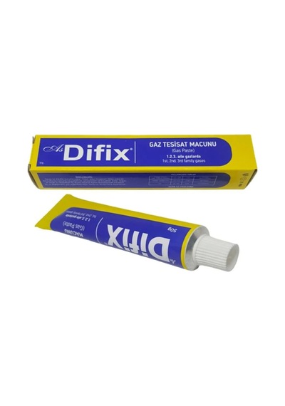 Difix Doğalgaz Tesisat Macunu Gas Paste Çok Renkli