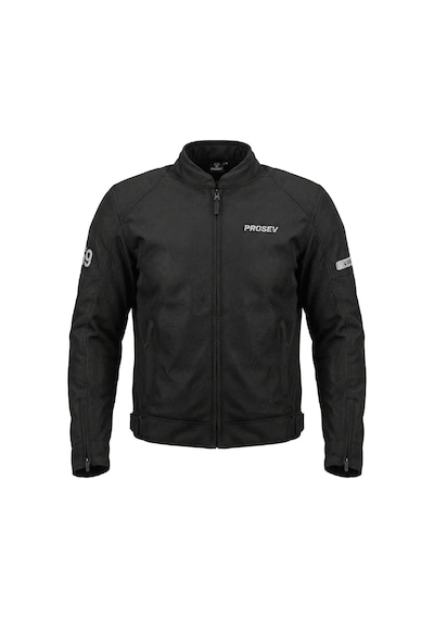 Motoanl Motosiklet Yazlık Mont Full Korumalı Motorcu Mesh Montu Black