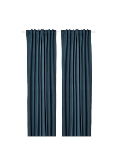 Ikea Rosenmandel Fon Perde 135x300 Cm Lacivert