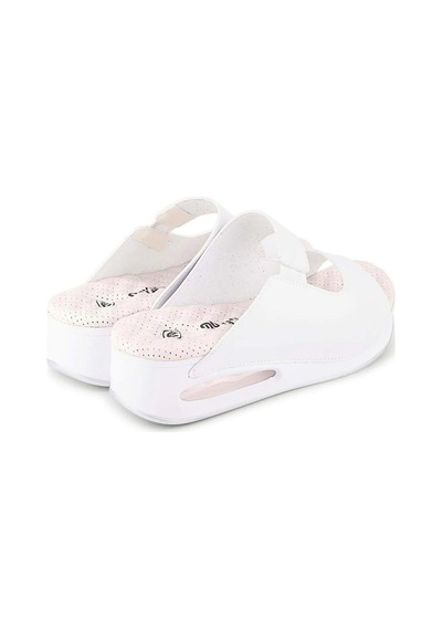 Muya Beso 35201 Anatomik Airmax Memory Foam Kadın Terlik Beyaz Beyaz