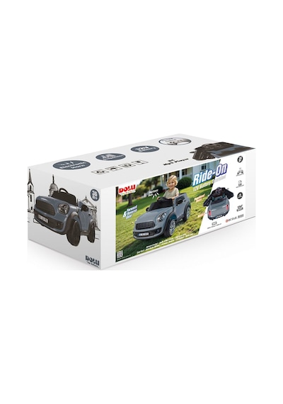 DOLU RIDE-ON 12 VOLT UZAKTAN KUMANDALI GRİ