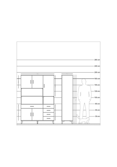 Hyperion Dolap 9 Raflı 5 Çekmeceli 5 Kapaklı 132x44x195 Aytaşı-antrasit/antrasit Antrasıt/antrasıt Hyperion Dolap 9 Raflı 5 Çekmeceli 5 Kapaklı 132x44x195 Aytaşı-antrasit/antrasit Antrasıt/antrasıt
