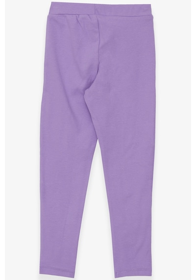 Breeze Kız Çocuk Tayt Basic 8-14 Yaş, Lila