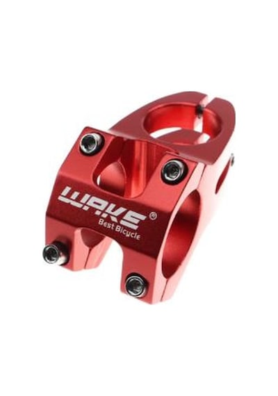Wake Mavi Bisiklet Alümiyum Gidon+boğaz 780mm 31,8mm Bisiklet Direksiyon + Boğaz Kırmızı
