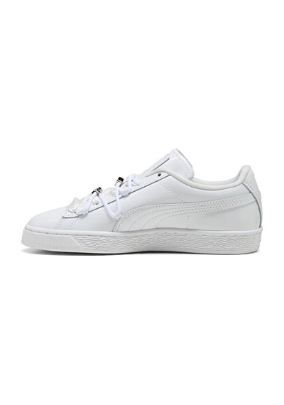 Puma Suede Bloom Patent Wns Kadın Günlük Ayakkabı 40900101 Beyaz