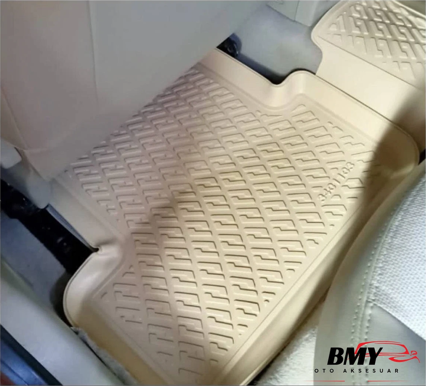 Rizline Renault Latitude 2010-2016 İle Uyumlu 3d Havuzlu Paspas Bej