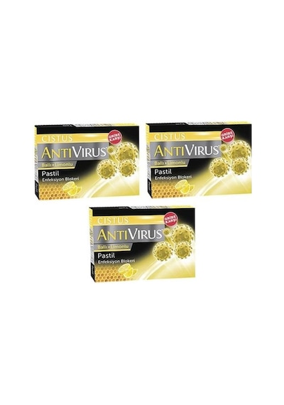 Cistus Ballı Limonlu 10'lu Pastil-3 Adet