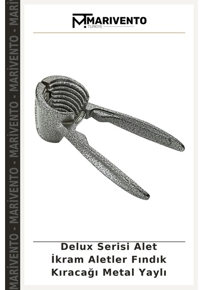Delux Serisi Alet İkram Aletler Fındık Kıracağı Metal Yaylı Çok Renkli