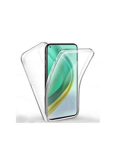 Xiaomi Mi 10T Pro 5G Kılıf Enjoy 360 Derece Tam Kaplayan Silikon Renksiz