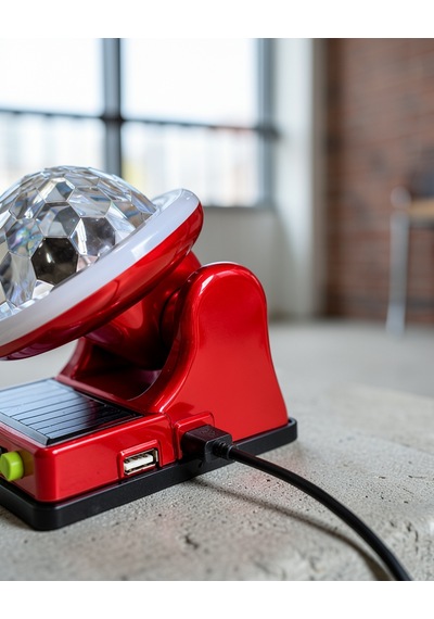 Güneş Enerjili Led Disco Lamba Uczzdiskosolar-1 Diğer