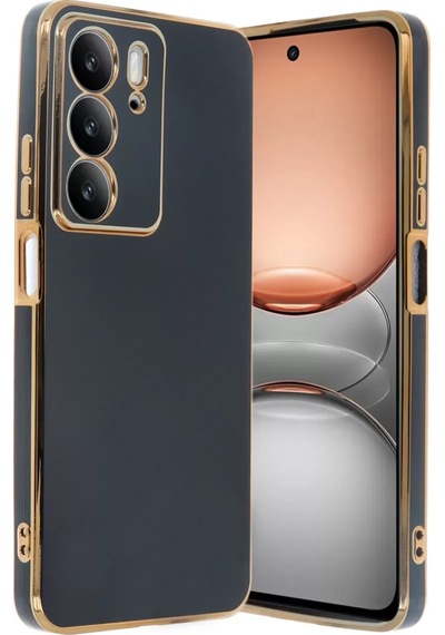 Newface Realme C75 4g Kılıf Volet Silikon - Siyah