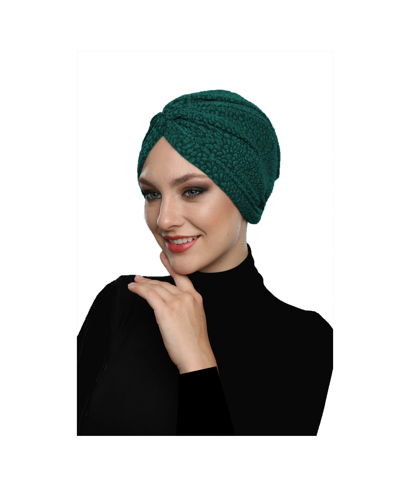 Elysianfidan Brokar W Hürrem Rengi Hazır Türban Tesettür Bone Hürrem