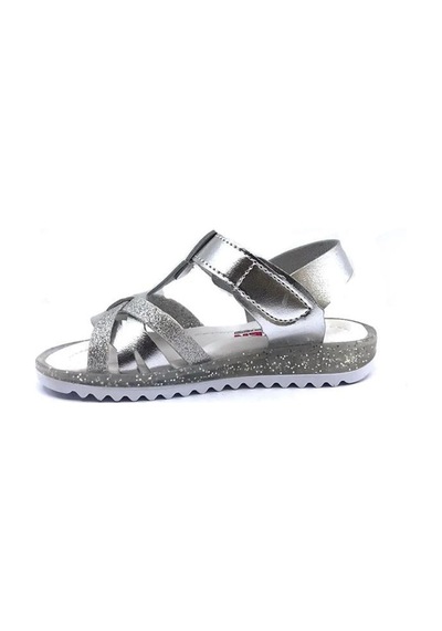 Papuçcity Arzen 02417 Orto Pedik Kız Çocuk Sandalet Gümüş