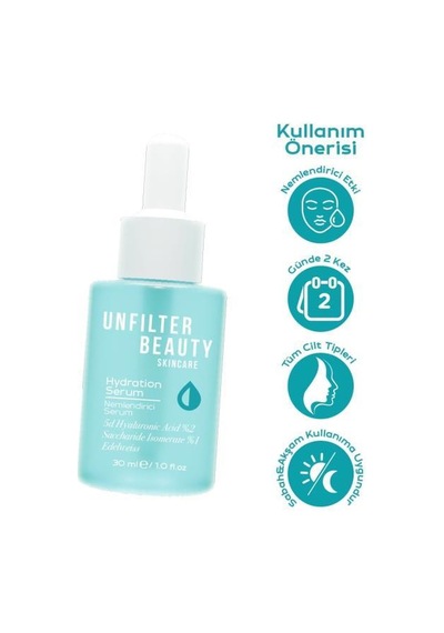 Unfılter Beauty Leke Karşıtı Serum 30ml Ve Nemlendirici Serum 30ml Cil Bakım Seti