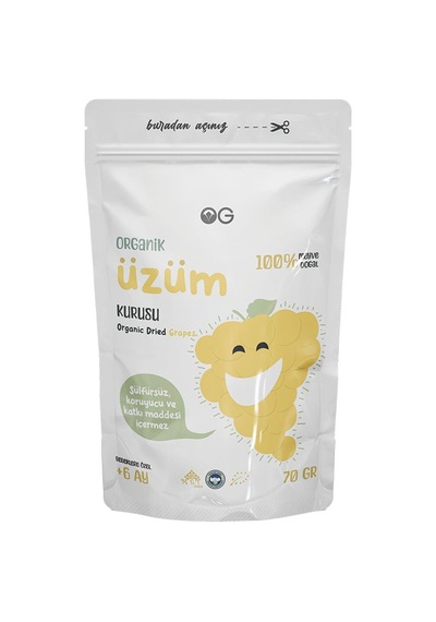 Og Organik Üzüm Kurusu 70gr
