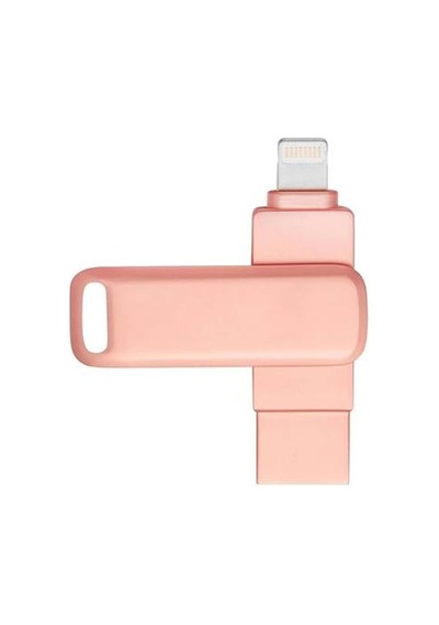 Tedzin Byl 28 Apple İOS Uyumlu   Otg Bellek 3.0 - 64gb Pembe