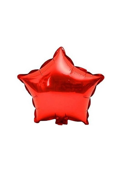 Folyo Balon Yıldız 40 Cm 18inç Kırmızı