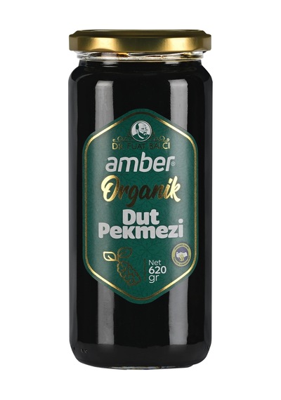 Amber Organik Dut Pekmezi 620 Gr