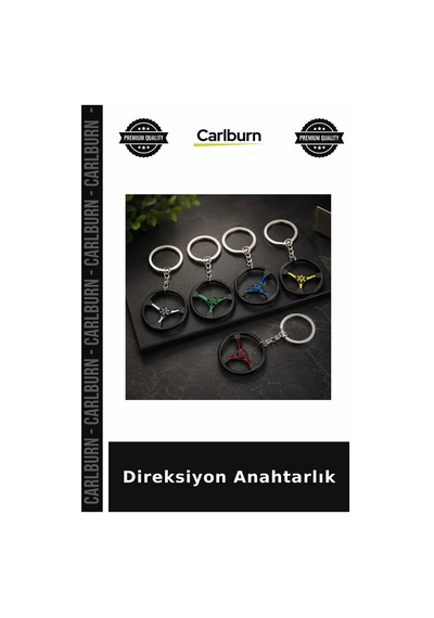 Direksiyon Anahtarlık Araba Temalı Tasarım Obje Modern Stil