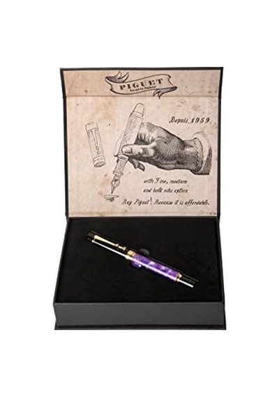 Piguet Genève Lüks Ve Ergonomik Dolma Kalem & Tükenmez Kalem Taurus Serisi Alman M Uç, Altın Kaplama Evrensel Refill Ve Kartuş, Doldurulabilir Pompa, Hediye Kutulu Dolma Kalem, Amour Violet 165-Koyu Yeşil Piguet Genève Lüks Ve Ergonomik Dolma Kalem & Tükenmez Kalem Taurus Serisi Alman M Uç, Altın Kaplama Evrensel Refill Ve Kartuş, Doldurulabilir Pompa, Hediye Kutulu Dolma Kalem, Amour Violet 165-Koyu Yeşil