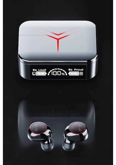 Mey İthalat Bluetooth Kulaklık Bluetooth Bağlantılı Powerbankli Yeni Nesil Kulaklık