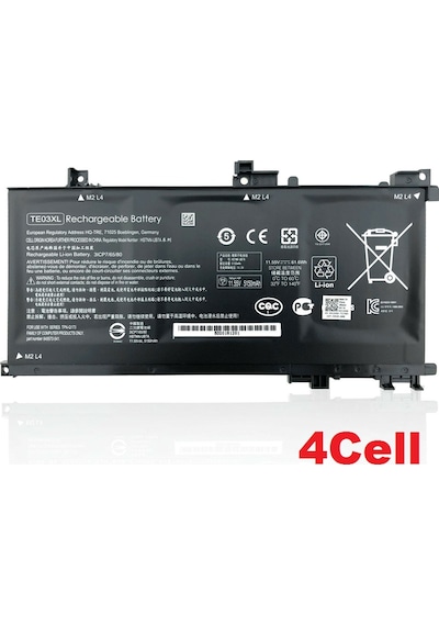 HP Uyumlu 15-BC202NT 1DN08EA Notebook Batarya, Pil / 4Cell